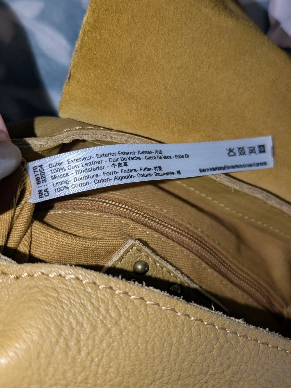 We The Free Leather Saddle Bag
